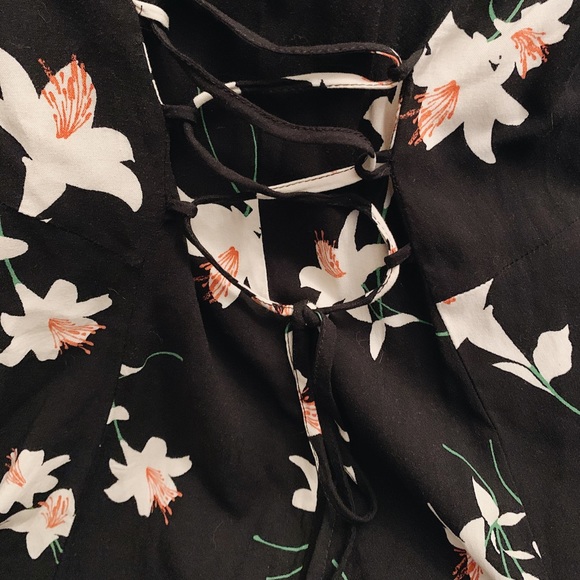 Floral mini dress - Picture 4 of 6